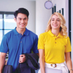 Cotton-Poly Polo Shirt Image 1
